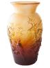 Amber autumn vase - Daum